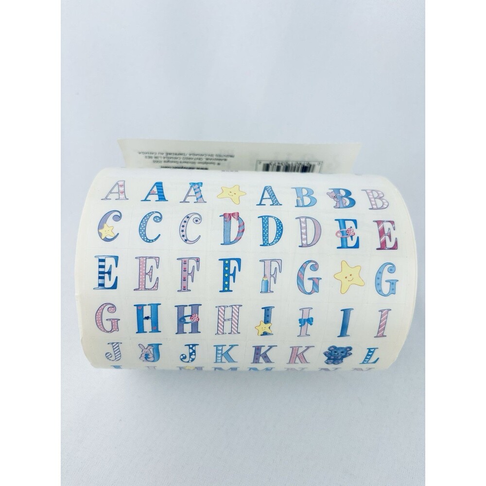 Vintage Sandy Lion Sticker Roll Baby Alphabet Border‎ Scrapbooking Sandylion